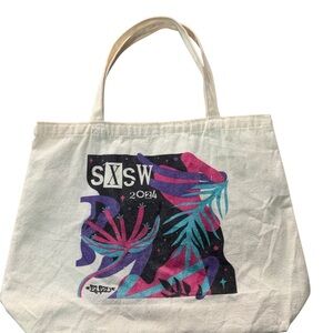 SXSW 2024 Canvas Tote Bag – Lightweight Swag | GUC | Everyday Carryall